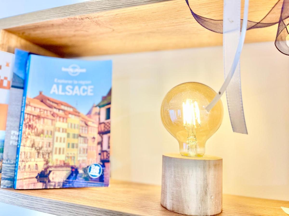 Le Rosacker - Proche Centre Ville Et Gare - Terrasse - Parking Gratuit 2 Places - 2 Chambres - 2 Salles De Bain - Netflix Colmar Eksteriør billede